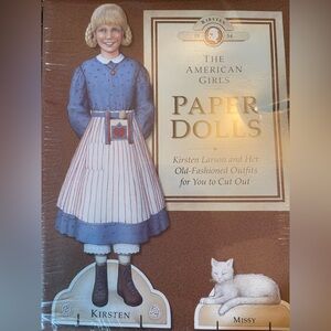 The American Girls Paper Dolls Book - Kristen, Felicity, Molly NWT